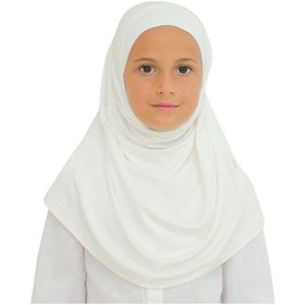 Resim Modish Group Çocuk Hazır Giyim Başörtüsü Şal Turban Viskon - Krem Ekru 