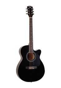 Resim Angel Afg100-Bk Siyah Akustik Gitar 
