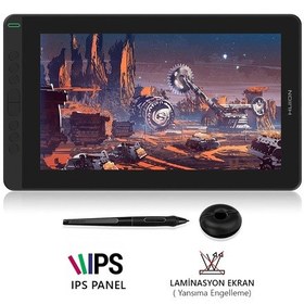 Resim Huion Kamvas 13 13.3" IPS Panel Full HD LCD Grafik Tablet (HUGS1331) 