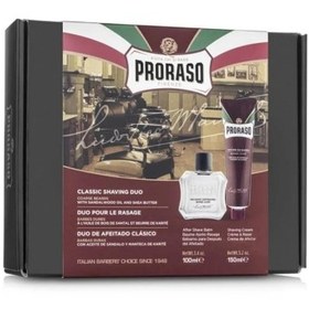 Resim Proraso Sandal Ağacı 2li Set Tıraş Sonrası Balsam+Krem 