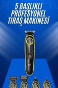 Resim shopwave Tıraş Makinesi Şarjlı 5 Başlıklı Burun ve Kulak Temizleme 
