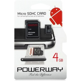 Resim Powerway Pwr-4 Micro 4gb Micro Sd Hafıza Kartı 