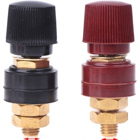 Resim 2'li Set 6mm 8mm Pirinç Araç Uzaktan Kumandalı Pil Gücü Bağlantı Terminali Yedek Kiti - Araç Aksesuarları 