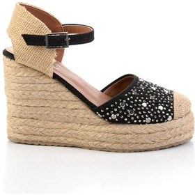 Resim Siyah Kadın Espadril K01874414772 Siyah 