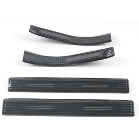 Resim My Garaj Volkswagen Golf 8 (Mk8)Kapı Eşik Koruma - Titanyum Siyah 