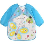 Resim Sones Bebek Önlükleri Su Geçirmez Uzun Kollu Önlük, Beden: Tek Beden Mavi Betterfly 