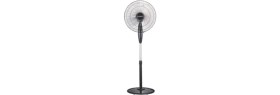 Resim Luxell LXF-316S 55 Watt Ayaklı Vantilatör 40 cm Siyah Renk Yüksek Performans Özellikli 