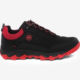 Resim Greyder Kadın Siyah Kırmızı Su Geçirmez Outdoor Ayakkabı 5K2GA00171 