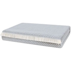 Resim Yataş Netha Çift Kişilik Yatak Örtüsü - Gri 