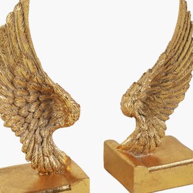 Resim 2'li Kanat Kitap Tutucu 9.5X7.5X23cm 