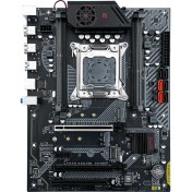 Resim Jginyue X79 Gaming6 Ddr3 1866 MHZ(128GB) Sata 3.0 USB 3.0 Çift M.2 2011 Soket Atx Anakart 