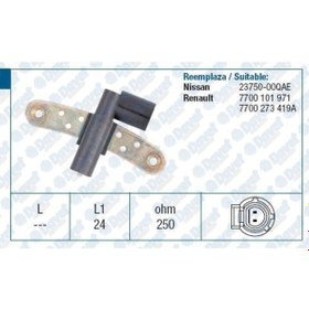 Resim Krank Mili Sensoru Eksantrik Clio 2 Kangoo Megane Laguna 504611715 