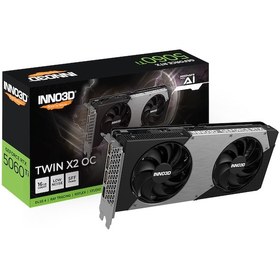 Resim Inno3d Geforce Rtx5060ti 16gb Twin X2 Oc 128bit Gddr7 Ekran Kartı 