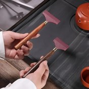 Resim 1/2 Adet Silikon Yapıştırıcı Uygulayıcı - El İşi ve Deri Yapıştırıcısı Çubuğu - DIY Boyama Kazıyıcı Seti - El Yapımı Malzemeler 
