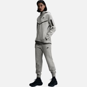 Resim Nike Sportswear Tech Fleece Mid-Rise SS25 Kadın Pantolon 