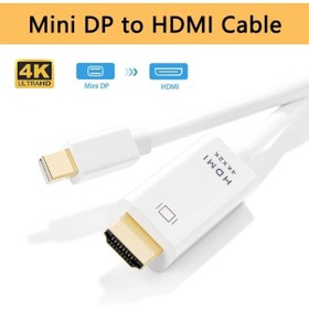 Resim KEEPRO 4k Mini Displayport Hdmi Kablo 1.8 Metre 4k Mini Display Hdmi Kablo 