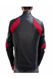 Resim VENOM Deri Ceket D1 Racıng Siyah(KALIPLAR DARDIR BİR BEDEN BÜYÜK SİPARİŞ VERİNİZ) 