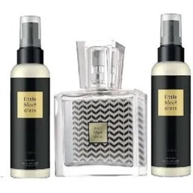 Resim Avon Little Black Dress Edp 30 ml Kadın Parfüm + 2 Vücut Spreyi Set 8682174599960 