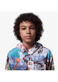 Resim Nike Nıke Jordan Mj Brklyn Aop Ft Po Erkek Çocuk Sweatshırt 95d396 782 782 Çok Renkli 