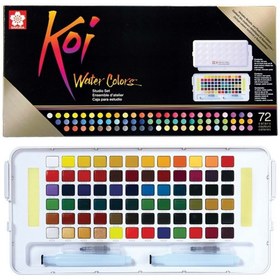 Resim Sakura Koi Water Color Sketchbox 72li Suluboya 