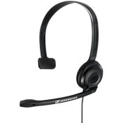 Resim Sennheiser PC 2 Chat Mikrofonlu Kulaküstü Kulaklık (Siyah) Sennheiser Sennheiser