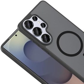 Resim Spia Samsung Galaxy S22 Ultra ile Uyumlu Kılıf Kablosuz Siyah Vulga Sert Kapak Orijinal (Samsung Galaxy S22 Ultra ile Uyumlu, Kablosuz Siyah) 