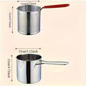 Resim Brightnova Paslanmaz Çelik Derin Yağsız Kızartma Makinesi Ve Kızartma Sepeti İle Dayanıklı Kolay Temizlenebilir Ev Mutfak Eşyası 