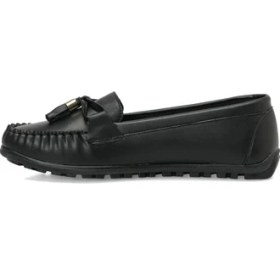 Resim Butigo 25K-2206 Siyah Kadın Loafer 