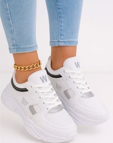 Resim Devida Beyaz Spor Ayakkabı 5 Cm Yüksek Air Taban Günlük Sneaker Gx110 