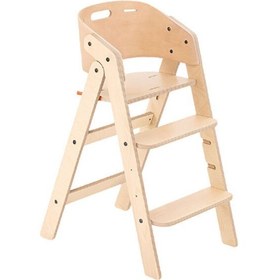 Resim Mamatoyz My Chair Only Chair Naturel Ahşap Portatif Mama Sandalyesi 