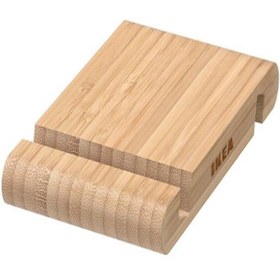Resim IKEA Bambu Bergenes Ahşap Cep Telefonu Tablet Tutucu Stand 