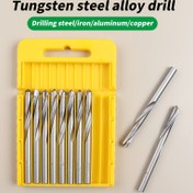 Resim Noel Hediyesi, 10 adet 3Mm Yuvarlak Sap Tungsten Çelik Alaşım Matkap Uçları, Genişletilmiş Çift Spiral Çip Olukları, 118° Çift Arka Açılı Tungsten Çelik Matkap Bıçakları, YG8 Tungsten Çelik Alaşım Keskin ve Aşınma Direnci, Paslanmaz Çelik, Metal, Dökme Demir, Alüminyum Alaşımlı, Galvanizli Borular, Plastikler ve Ahşap için Delikler Delmek için Uygundur. 
