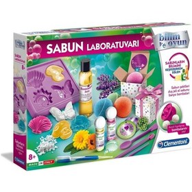 Resim Clementoni Bilim ve Oyun Sabun Laboratuvarı 64433 
