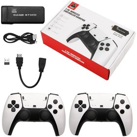 Resim L'eDoren 4k Kablosuz Çift Kol Retro Oyunlar Game Stick 64gb Hafıza 20000 Oyun Atari 