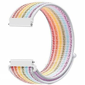Resim Ticwatch Pro Cırtcırt Kumaş Ayarlanabilir Çok Renkli Kordon 