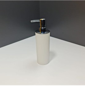 Resim Liza Sıvı Sabunluk Mutfak Banyo Lavabo Çizgili Sabunluk Yuvarlak 