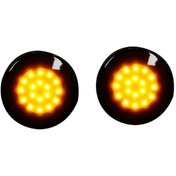 Resim Mazda İçin Mx-5 Mk1 Mk2 Mk3 1989-2015 Araba Led Ön Tampon Yan Işaretleyici Smoke Lens Smoke Lens 