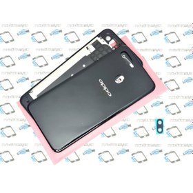Resim Oppo A5S kasa Arka Pil Batarya Kapağı SİYAH 