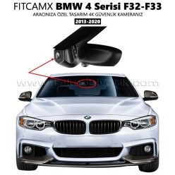 Resim FitCamX - BMW 4 Serisi F32,F33 Modele Özel 4K Araç Kamerası (2013-2020) (Model A)(FT-J6014-F4) 