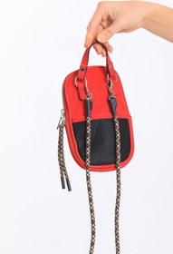 Resim Çanta Sepetim Kadın Omuz Askılı Telefon Çantası 