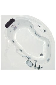 Resim Waterway Manhattan Jakuzi 130x130 H:55 Bonus Hidromasaj Sistemli Küvet 