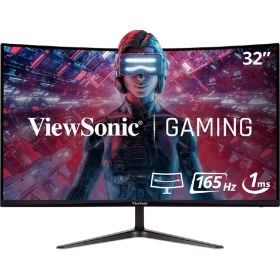 Resim Viewsonic VX3218-PC-MHD 32 inç 165Hz Kavisli FHD Oyuncu Monitörü VA Panel 1920 x 1080 Çözünürlük 