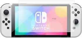 Resim Engo Nintendo Switch OLED 7 inç Uyumlu Mat Ekran Koruyucu Oyun Konsolu 