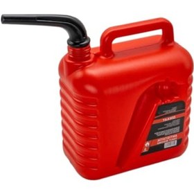 Resim markentegra 5 Litre Kapasiteli Antistatik Plastik Benzin Bidonu 