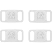 Resim Serfhyff Evcil Hayvan Silikon Takip Cihazı Su Geçirmez Koruyucu Kılıf Beyaz (Yurt Dışından) 