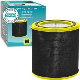 Resim Germ FLT4700 360 Derece Gerçek Hepa Gerçek Hava Temizleyici Yedek Filtre M, Germguardian AC4700 Için Aktif Karbon Filtreli 