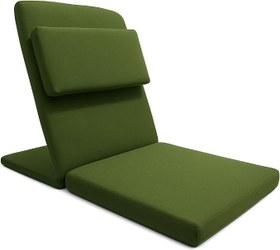 Resim Backjack XL Meditasyon Sandalyesi, Yastıklı, 55x40x40 cm, Fermuarlı Kılıf (Yeşil) 