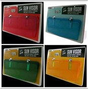 Resim Oto Renkli Güneşlik Sun Visor Tofaş Uyumlu Visör Holywood Sunvisor 