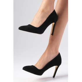 Resim Mio Gusto Basic Siyah Renk Kadın Stiletto Topuklu Ayakkabı 