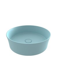 Resim Bocchi Sottile Slim Line Çanak Lavabo 38 Cm Mat Buz Mavi 1478-029-0125 